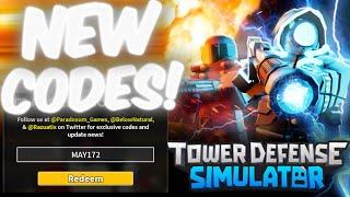 UPD 1.7.2 Tower Defense Simulator CODES FOR IN MAY 20231.7.2 UPD!ROBLOX Tower Defense Simulator