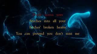 bitches broken hearts - Karaoke - Billie Eilish