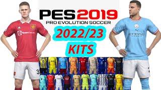 PES 2019 NEW KIT 2022/23 PATCH UNIFORM NEW SEASON  | SMOKE PATCH 19 22/23