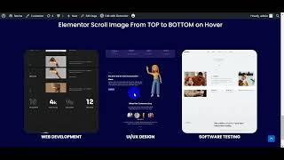 Elementor Scroll Image From TOP to BOTTOM on Hover