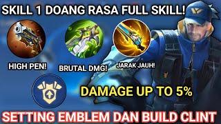 UP 5% SETTING EMBLEM BUILD CLINT TERSAKIT 2024 EMBLEM BUILD CLINT PALING SAKIT