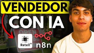 Reemplace a los VENDEDORES INMOBILIARIOS con IA | Llamadas con IA | Retell AI x N8N