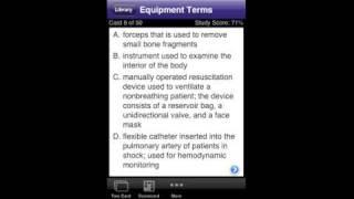 Medical Terms For Nurses Mobile App for iPhone and iPod Touch Demo