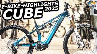 CUBE E-Bike Neuheiten 2025 – wir stellen die neuen E-MTB-Highlights von Cube vor