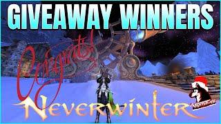 Neverwinter Giveaway Winners PC XBOX PS4 by Bionik System Gus & Northside Merry Christmas