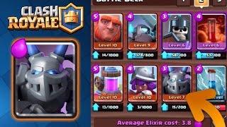 Clash Royale | NEW FAVORITE DECK POST UPDATE [MEGA MINION, no LEGENDARY Cards]