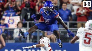 Boise State RB Ashton Jeanty Goes Off for 259 Yards, 4 TD vs. Washington State