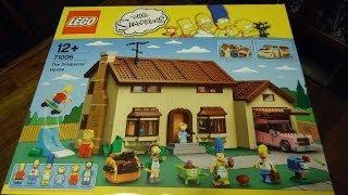 Lego 71006, The Simpsons House. Time Lapse Build