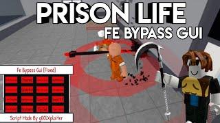 [ OP ] Prison Life Fe bypass gui ( 2024 ) - work!! roblox script god 