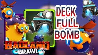 Badland Brawl Combo Bomb Golem + Core Bomber !! Best Deck badland Brawl !!