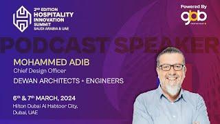 Fantastic session with Mohammed Adib, Chief Design Officer, Dewan Architects & Engineers. Join Us!