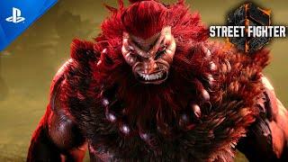 Practicing AKUMA in Street Fighter 6 Gameplay Story mode 4K 60FPS