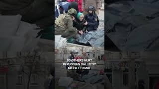 Russian Ballistic Missile Strike Kills Over 30 in Ukraine's Sumy | Subscribe to Firstpost | N18G
