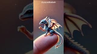 "Mini Dragon Stands Tall and Takes Flight – A Magic" Yayad Babah #fantasy #trending #shorts #funny