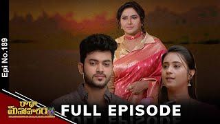 Radha Manoharam | 9th December 2024 | Full Episode No 189 | ETV Telugu