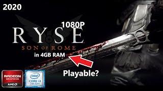 Ryse: Son Of Rome in 4GB RAM / Low End PC 2020