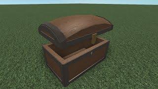 Building a Pirate Chest using Roblox