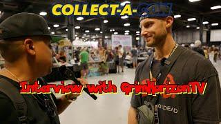 Interview with @GrimHorizonTV  at Collect A Con NJ