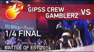  CREW BATTLE - Gipss Crew vs Gamblerz | 1:4 | BATTLE OF EST - #bmvideo #battleofest