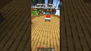 Minecraft nostalgia