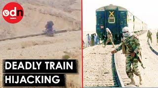 Shocking Moment Militants Hijack Train in Pakistan