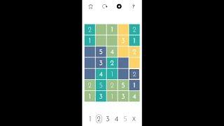 Number Blocks (by Rikudo Games) - puzzle game for Android - gameplay.