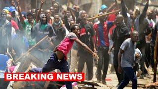 BREAKING LIVE! KENYA UNDER SIEGE AS GEN Z MATCH TO JKIA, DESTROYS EVERYTHING IN CBD!!