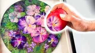 EASY Balloon Dips Art!  Acrylic Pouring for EVERYONE | AB Creative Tutorial