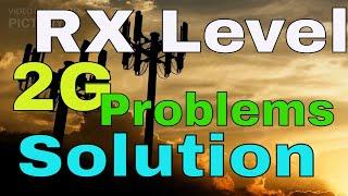 What is GSM Rx level their problems and solution