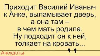 Василий Иваныч и Анка… Подборка смешных жизненных анекдотов Лучшие короткие анекдоты