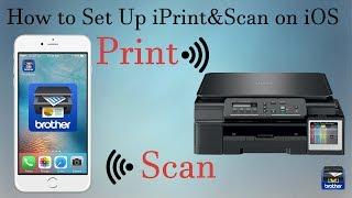 Brother DCP T500W iPrint&Scan Setup