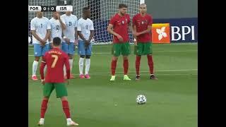 Ronaldo free kick miss vs Israel(please can you subscribe me?)