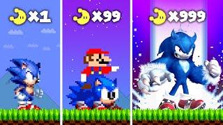 Mario Evolution: Every Moon Makes Mario and Sonic Become WEREWOLF ... | ADN MARIO GAME