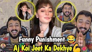 Aj Koi Jeet Ka Dekhye  Funny Punishment Reshma  | Rajab Butt TikTok Live Match