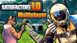 IT'S FINALLY OUT - Let's Play Satisfactory 1.0 Multiplayer [Part 1]