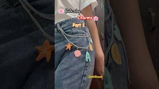 Cute clay charms DIY part-1 #diy #clayart  #youtubeshorts #shorts #viralshorts #akasheecraft