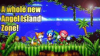 A longer Angel Island Zone - Sonic Mania Plus