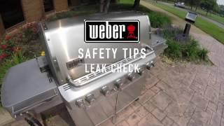 Gas Grill Leak Check | Weber Grills