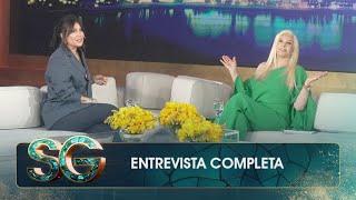 Charla completa de Wanda Nara en el living de Susana Giménez 2024