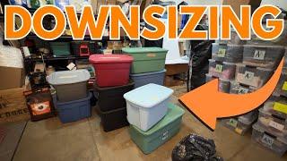 DOWNSIZING TO GO FULL TIME IN OUR RV STARTS NOW!