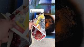 #learnwithcasey #spraypaint #art #galaxy
