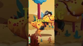 Тирекс спинто старший плювик и ледышка игра Dino bash #shorts #динозавры