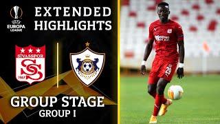 Sivasspor vs. Qarabag: Extended Highlights | UCL on CBS Sports