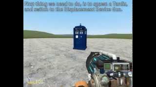 Gmod Tutorial - How To Teleport the Tardis Into Herself - 60FPS