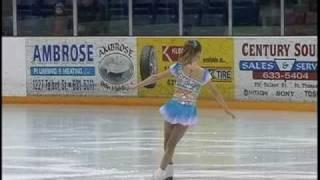 Abby skates in St Thomas - Jan 2010