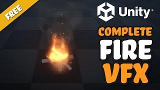 Fire VFX in Unity  -  Part 1 : main Flame