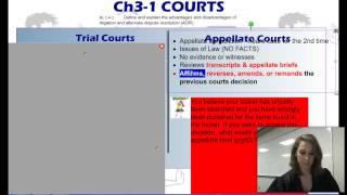 Ch3-1 Trial Court vs. Appellate