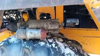 Жесть на Амкодор333(ТО-18)Стартер