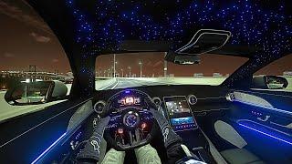 Mercedes-Benz GT63 AMG Night Drive (POV) - Assetto Corsa