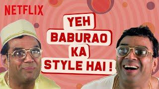 Best Of Babu Bhaiya | Phir Hera Pheri Funniest Scenes | Paresh Rawal, Akshay Kumar | Netflix India